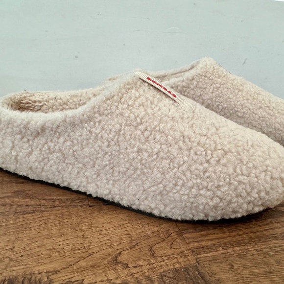 Bombas Sunday Slipper Sherpa Cream Women's Size 9 Worn Once - Picture 3 of 7